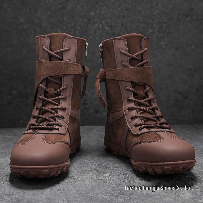 Herren 2025 German Trainer High-Top Boxschuhe: Bequeme, Leichte, Vielseitige Martin Boots