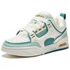 Anta Comfortable Versatile Non-Slip Lightweight Low-Top Skate Shoes Women sneaker White Blue 122518040-4