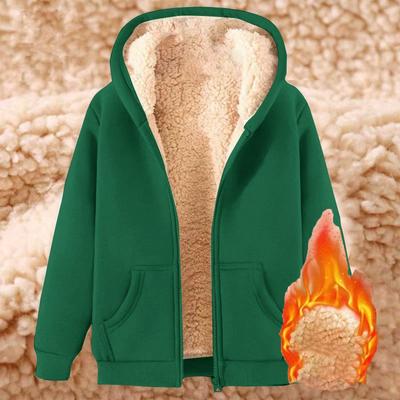 Winter Jackets for Men and Women Warm Fleece Jackets Winter Hooded Sport Jackets Oversized Hooded Jackets
