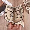 Wooden 1Pcs Ramadan Eid Al-Fitr Bible Book Shelf Home Decoration Book Stand Display Stand