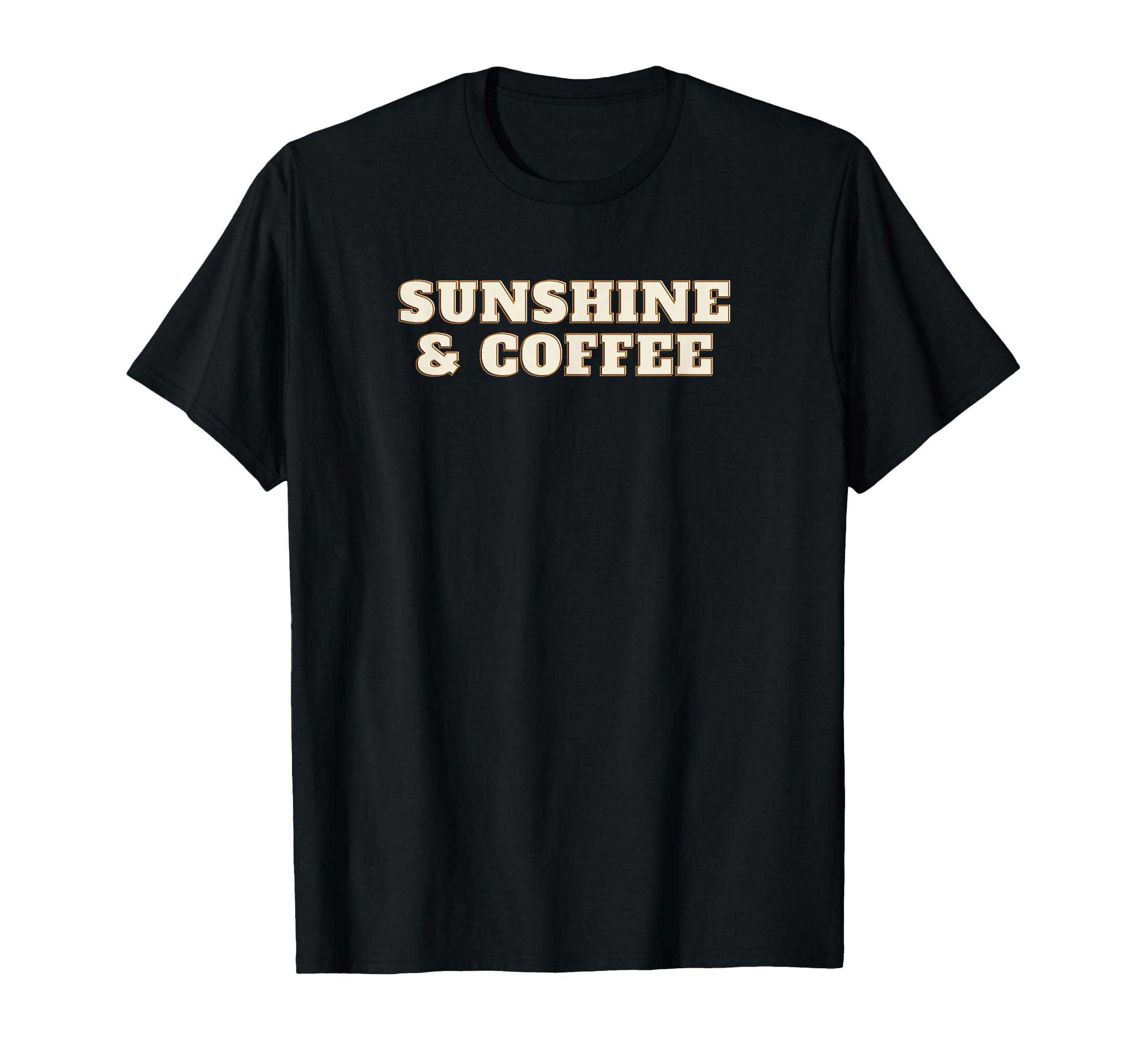 

Sunshine Coffee Любители кофе Летняя пляжная одежда и футболки чёрный