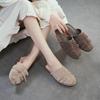 Tassel Fashion Flat Slippers Cow Suede Lightweight Comfortable And Versatile Women's Slip-on Shoes