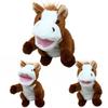 Cow Duck Pig Plush Animal Puppets Dog Horse Sheep Stuffed Hand Doll Christmas   Teaching