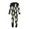 Parent-Child Halloween Printed Long Sleeve Pajama Set with Matching Tops and Pants for Family