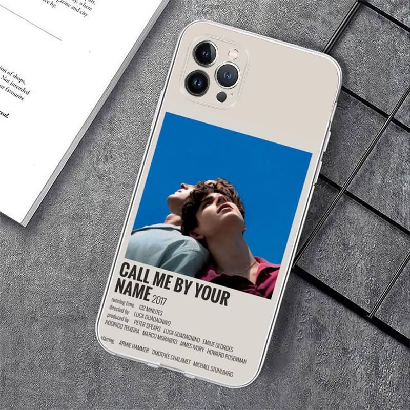 Call Me by Your Name Phone Case For iPhone 14 11 12 13 Mini Pro XS Max Cover 6 7 8 Plus X XR SE 2020 Funda Shell