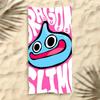 Game Slime Dragon Quest Towel Towel Soft Pool Gift For Travel Gym Shower Cool Camping Quick Dry Sports  Large Beach Towel