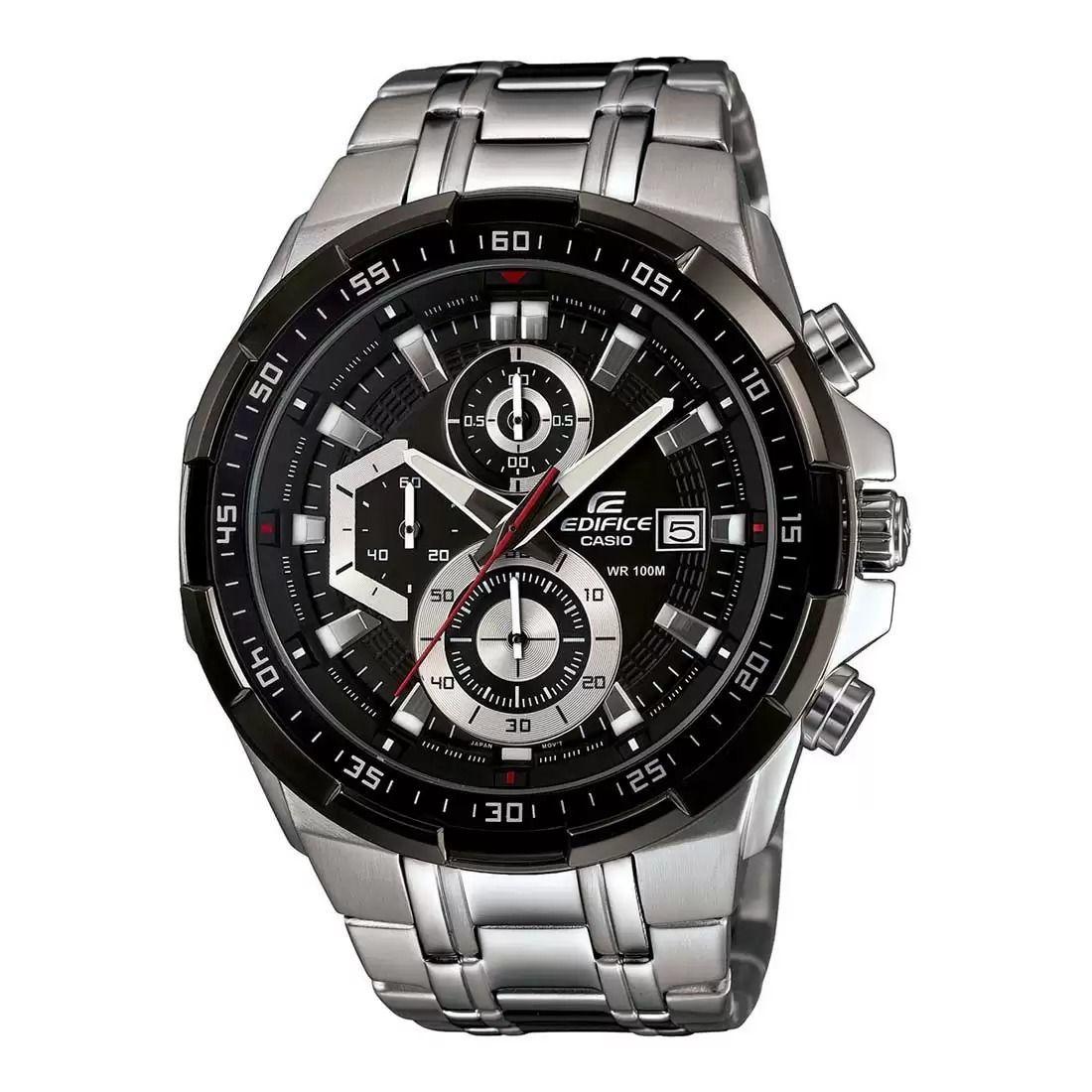 

Серебристые часы мужские с хронографом, Silver Chronograph Men s Watch, Casio