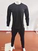 Men's European Style Two-Piece Suit: Fall 2022 Round Neck Long Sleeve T-Shirt & Trousers Casual Set