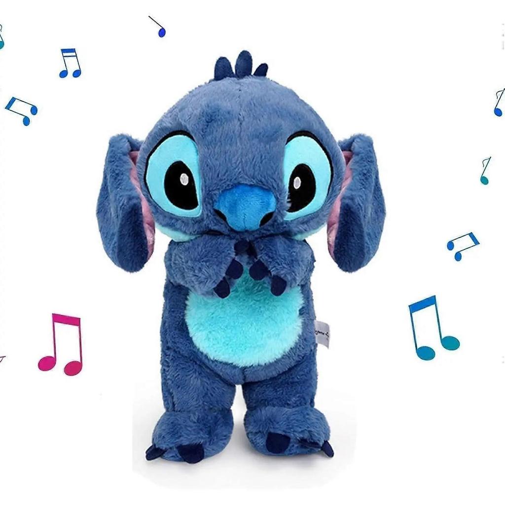 30cm Stitch Breathing Stitch Plush Doll - Sleeping Toys for Kids