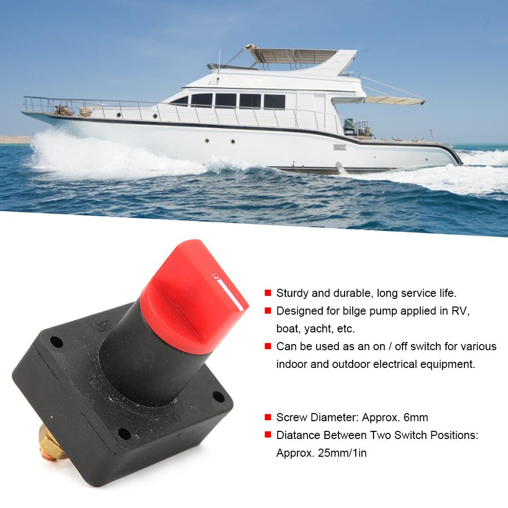 300A Battery Disconnect Isolator Cut Off Switch for Car Truck Boat Lorry