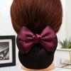 Hair Accessories Bowknot Hair Clip Net Bun Hair Cover Net Bun Snood Net Bun Crochet Women Barrette