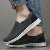 Fashion Men Shoes Summer Canvas Shoes Breathable Comfortable Outdoor Slip On Walking Sneakers Classic Loafers For Men