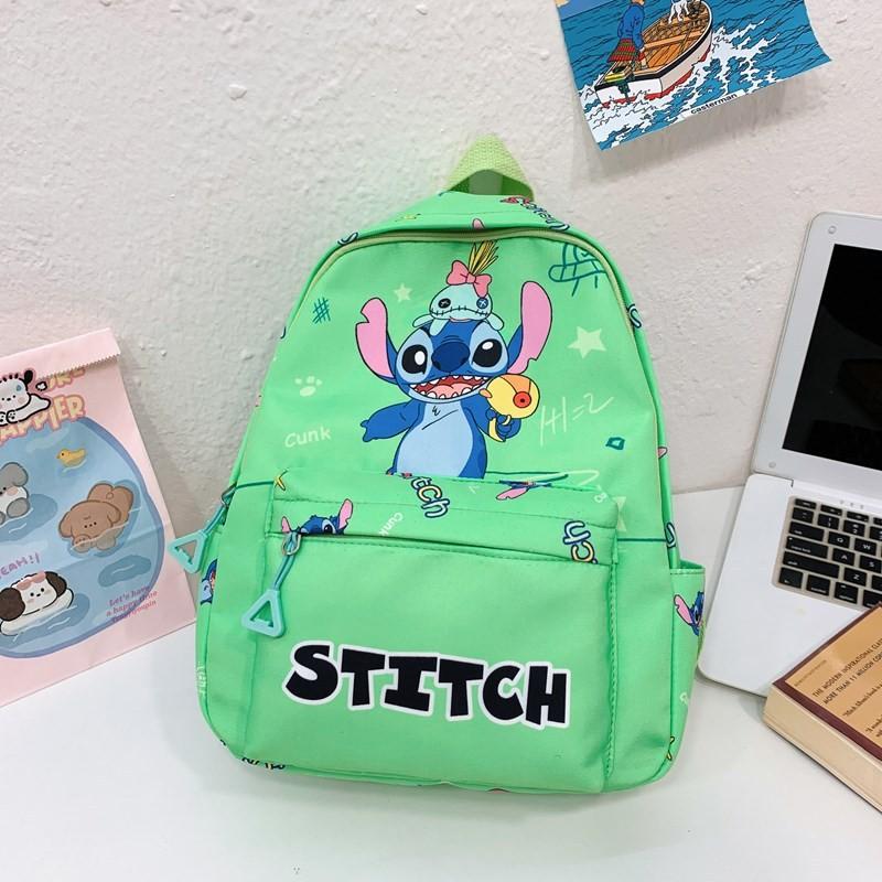 Stitch Childrens Cartoon Backpack With Breathable Nylon Material For Kindergarten Kids