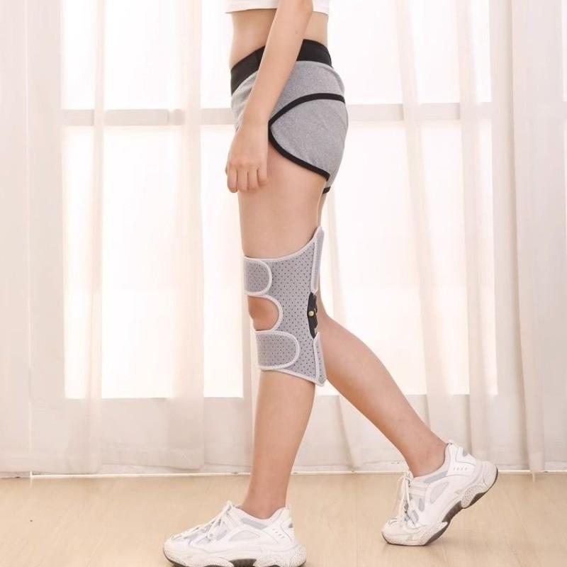 Knee Outdoor Sports Knee Pads Meniscus Leg Guard Artifact Booster Steel Plate Strap Knee Joint Protection Fixed Support