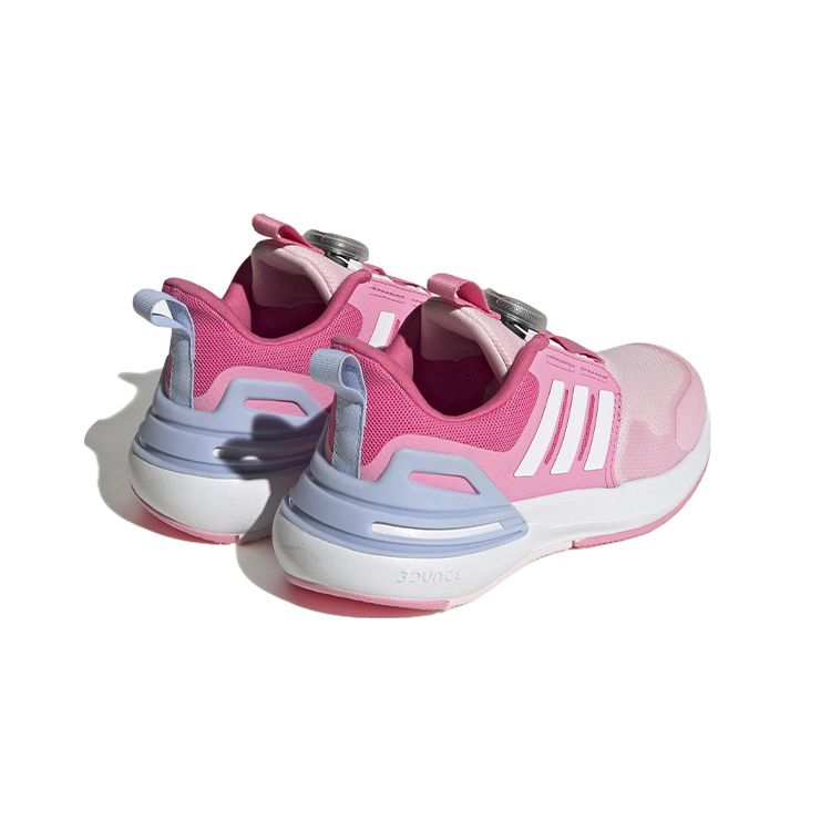 Adidas Dětské tenisky RapidaSport BOA J světle růžové Cloud-White Bliss-Pink IE6834