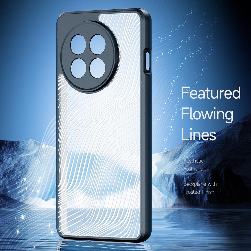 For OnePlus Ace 5 Pro 5G/OnePlus 13R 5G/OnePlus Ace 5 5G Case DUX DUCIS Aimo Series TPU+PC Matte Drop-proof Phone Cover (REACH Certification)