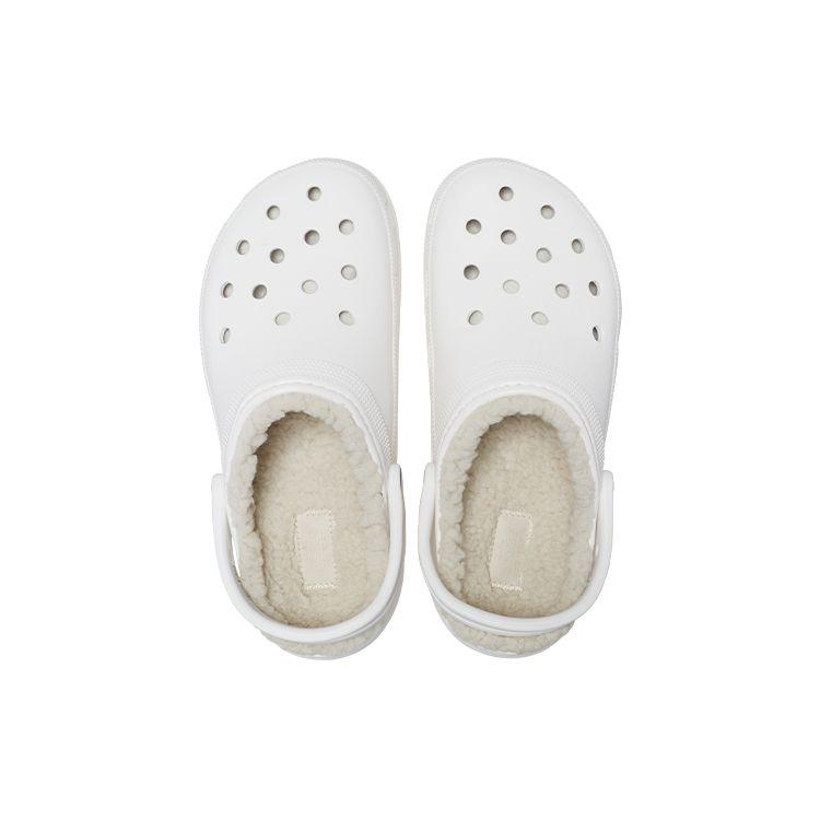 Crocs Eva Cloud Warm Cotton Sports Clogs Women Footwear White 207938-100