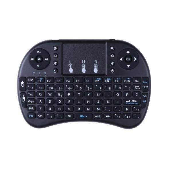 Trådløst tastatur BSL RMBSL-40RFT 2,4 GHz Svart