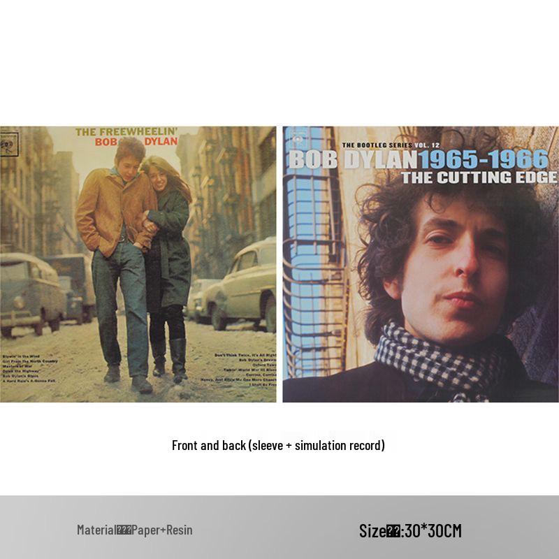 Modern Retro Music Theme Vinyl Record Poster - Wall Decoration