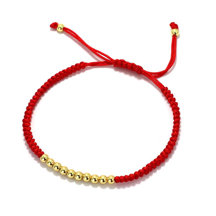 Braccialetto Classico Rosso Portafortuna per Donne Uomini Nodo Cinese Fatto a Mano Braccialetto Regolabile Braccialetti Rossi Braccialetto per Coppia per Amanti