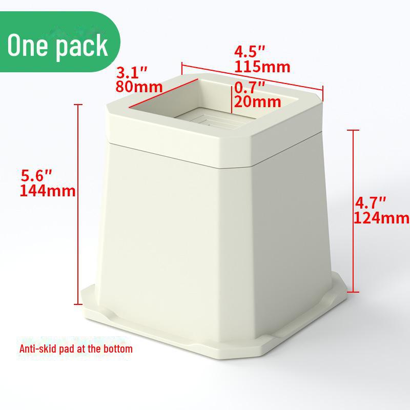 Heightening Pads and Blocks for Furniture: Table, Bed, Sofa, Coffee Table, Wear-Resistant Leg Extensions.