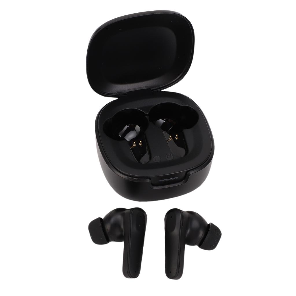 Translation Earbuds Real Time Multi Language Translator Active Noise Cancelling Bluetooth Earphones Black