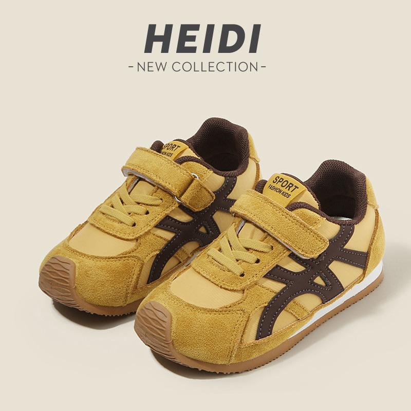 Children's Forrest Gump shoes 2025 spring and autumn new boys' sports shoes lightweight girls' casual shoes soft-soled baby German training shoes