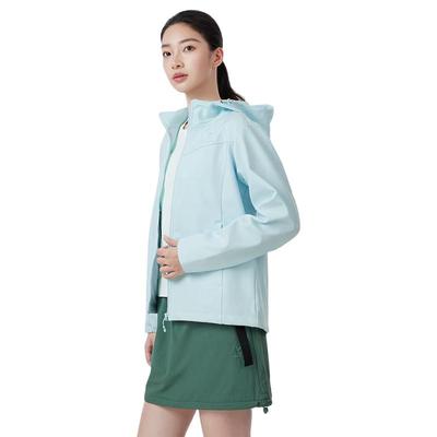 Women's Hooded Outdoor Softshell Jacket