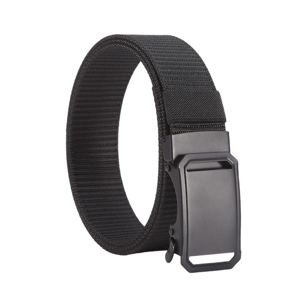 Premium Nylon Dress Belt With Automatic Button Arrangement Easy Adjustable Strap For Casual Outfits