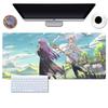 Mousepad Anime Frieren per Gaming Ufficio Scrivania Grande per Computer Antiscivolo Bordo Lock Mouse Pad