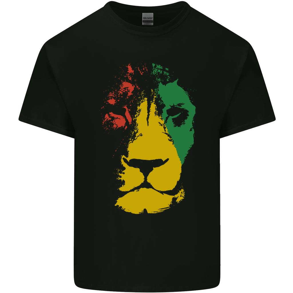 Jamaica Lion Reggae Music Jamaican Unisexs Light Cotton TShirt