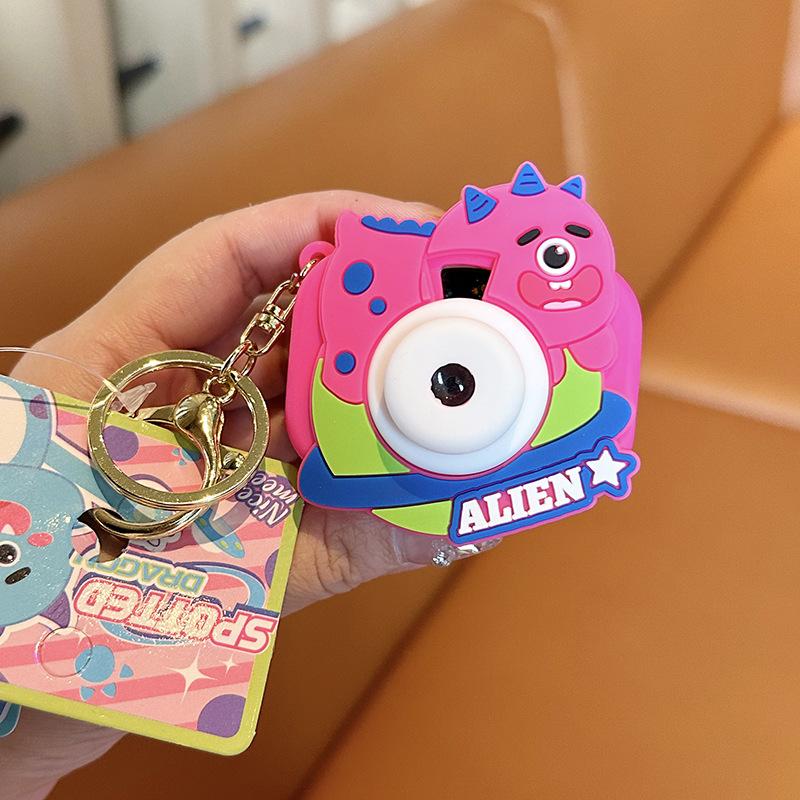 Banbanlong Projection Camera Keychain Pendant Creative Multifunctional Trinket Men S And Women S Cartoon Bag Pendant