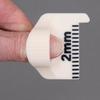 3Pcs Finger Quilting Ruler with Millimeter Scale Patchwork Tool Sewing Measuring Ruler For Patchwork Project 2MM 3MM 4MM