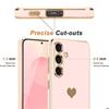 Coque de protection - BOOLING - Samsung Galaxy A56 5G - Antichoc - Anti-rayures - Motif Cœur
