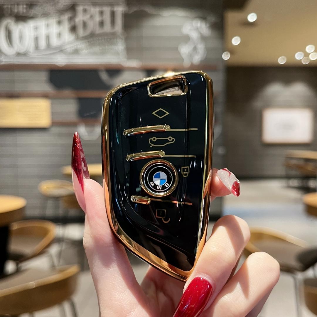 

Чехол для ключей от машины для Bmw F20 G20 G30 X1 X3 X4 X5 G05 X6 X7 G11 F15 F16 G01 G02 F48, держатель для аксессуаров, брелок в виде ракушки