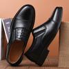 Fashion Breathable Summer Wedding Shoes Mens Dress Shoes  Cutout Business Leather Sandals Men Suit Office Shoes 2025 New