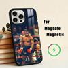 The King of B-Boxing Mike Tyson-N Phone Case For iPhone17,16,15,14,13,12,11 Plus,Pro Max Magnetic For Magsafe Wireless Charging