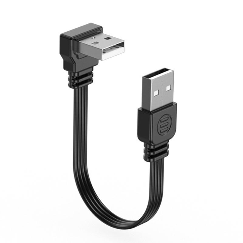 5-100cm USB 2.0 to USB 2.0 Conversion Adapter Cable Converter Wire Support 2A Fast Charging & 480Mbps Data Transfer