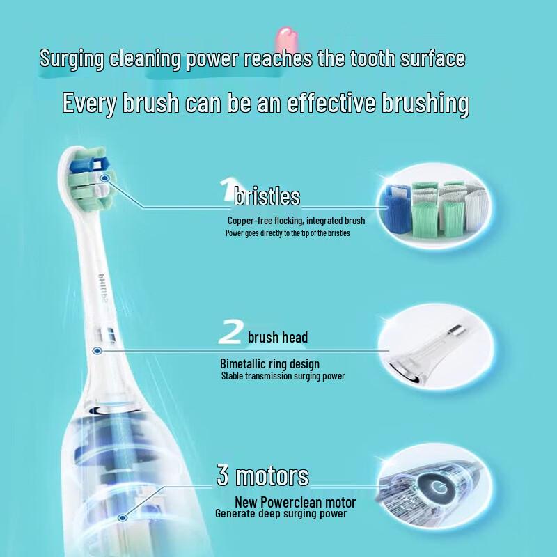Philips Cepillo de dientes eléctrico DiamondClean Serie 3 - Edición Limitada Qixi Enchufe CN (adaptador incluido)