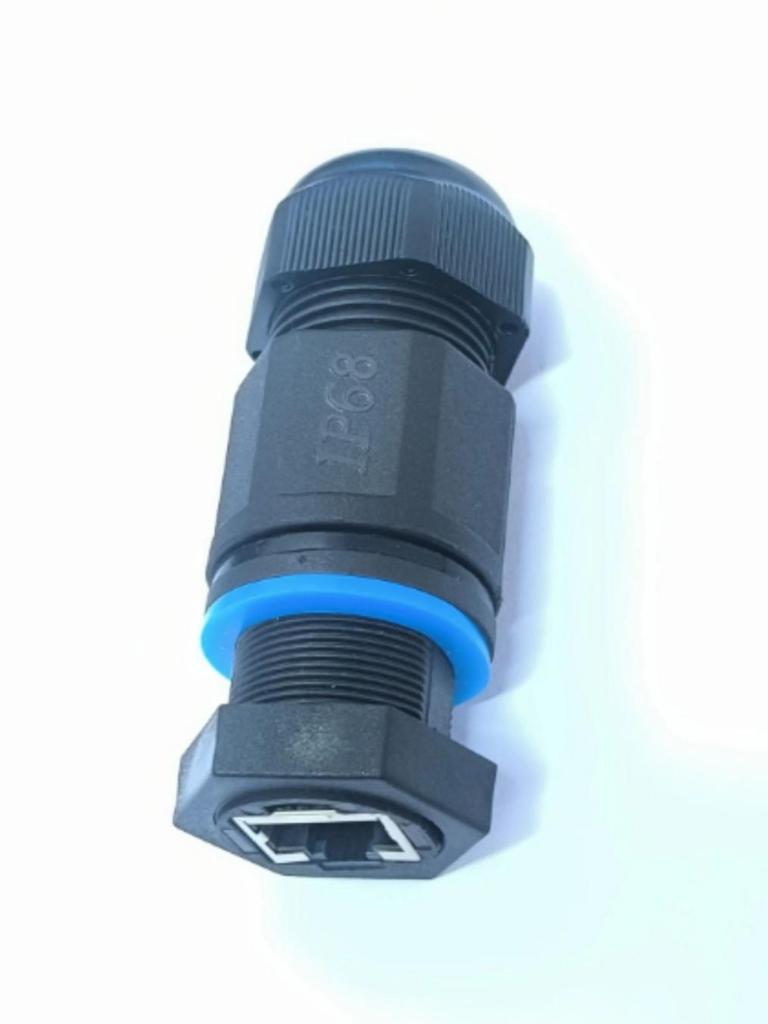 Waterproof RJ45 Network Cable Extender: Dustproof, Anti-Interference Gigabit Connector for Stable, Zero-Attenuation Signal