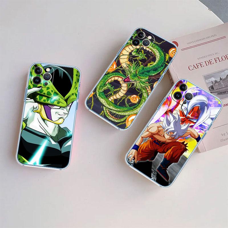 Dragon Ball Transparent Phone Case for Motorola Moto G10 G20 G30 G31 G32 G34 G35 G41 G42 G50 G51 G52 G55 G60 G60S