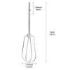 Stainless Sreel Mixing Rod for Khm2b W10490648 KHM926 Hand Mixer Beaters
