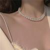 Temperament For Girls Gift Party Women Necklace Pearl Clavicle Chain Choker Korean Neck Jewelry