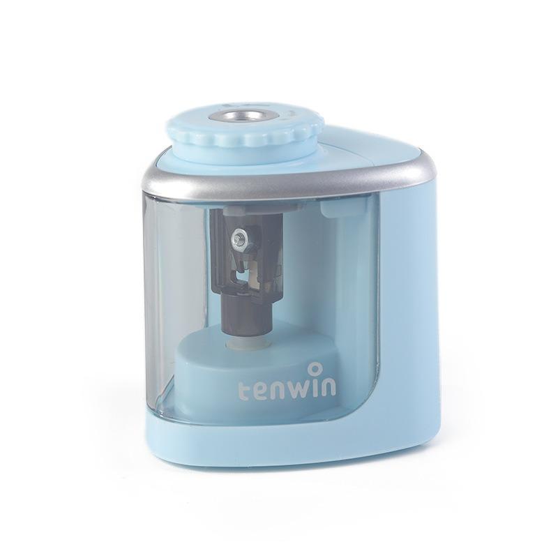 New Electric Sharpener Desktop Automatic Pencil Sharpener Touch Switch Pencil Sharpener for 6-8mm and Color Pencil School