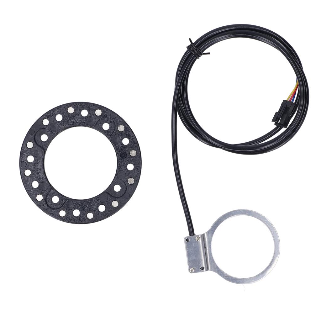 Bike Power Pedal Assist Sensor Dustproof Compact Double Magnetic Circuit Lightweight Pulse Booster