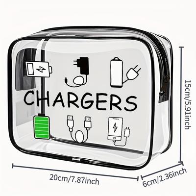 1 Stück, Große Kapazität PVC Reise-Organizer-Tasche mit Reißverschluss - Leichte Make-up & Toilettenartikel Tasche, Leicht abwischbares Design