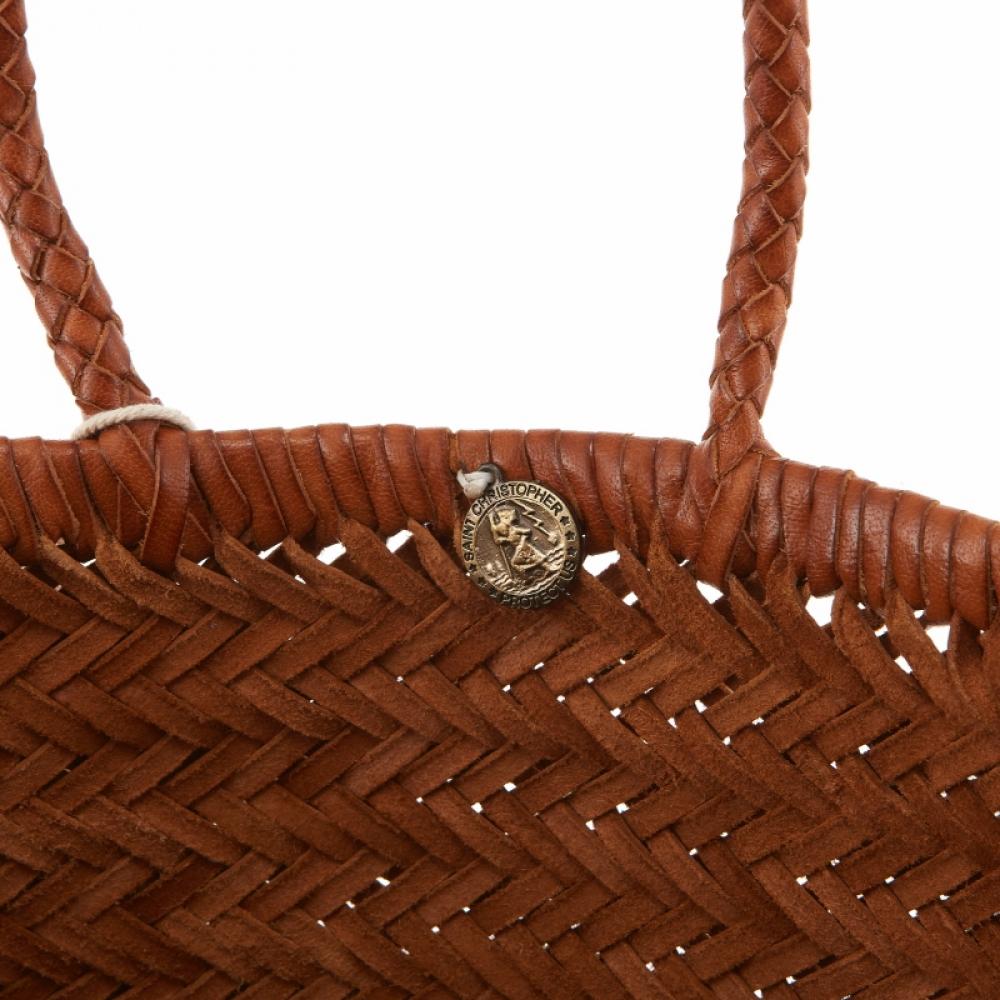 Dragon Diffusion Small Tote Bag Tan Bamboo Triple Jump 8811