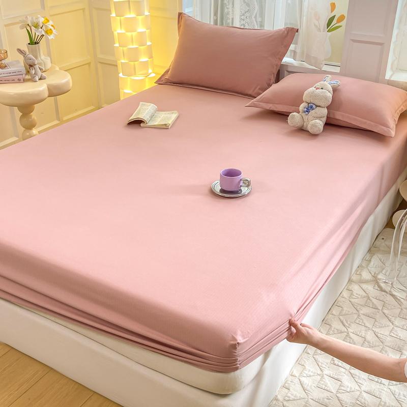 Bettbezug Hautfreundliches Bettlaken Home Elastische Spannbettlaken Bedruckter Matratzenschoner Roupa de Cama (Kein Kissenbezug)