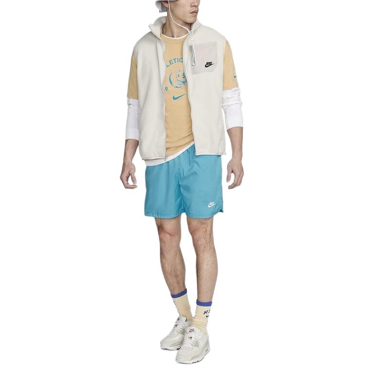 Nike Knitwear Men's Yellow Crew Neck Moderate Other FJ5244-252