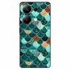 For Redmi Note 13 Pro 4G Case Global Silicon Fashion Space Wolf TPU Painted Coque Funda for Xiaomi Redmi Note 13Pro 4G Cover